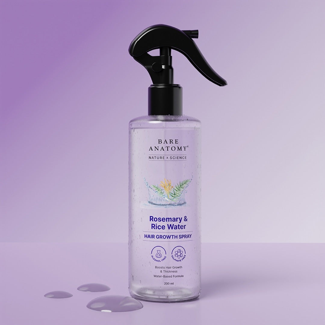 Rosemary &amp; Rice Water Hair Growth Spray